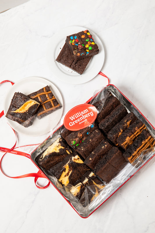 Brownie Gift Box with different kinds of brownies