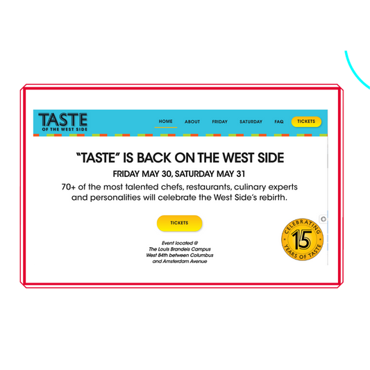 Taste of the West Side Information May 30-31, 2025