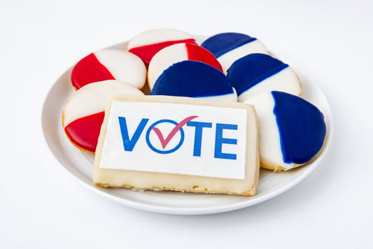 @leeschrager's insta on our election cookies