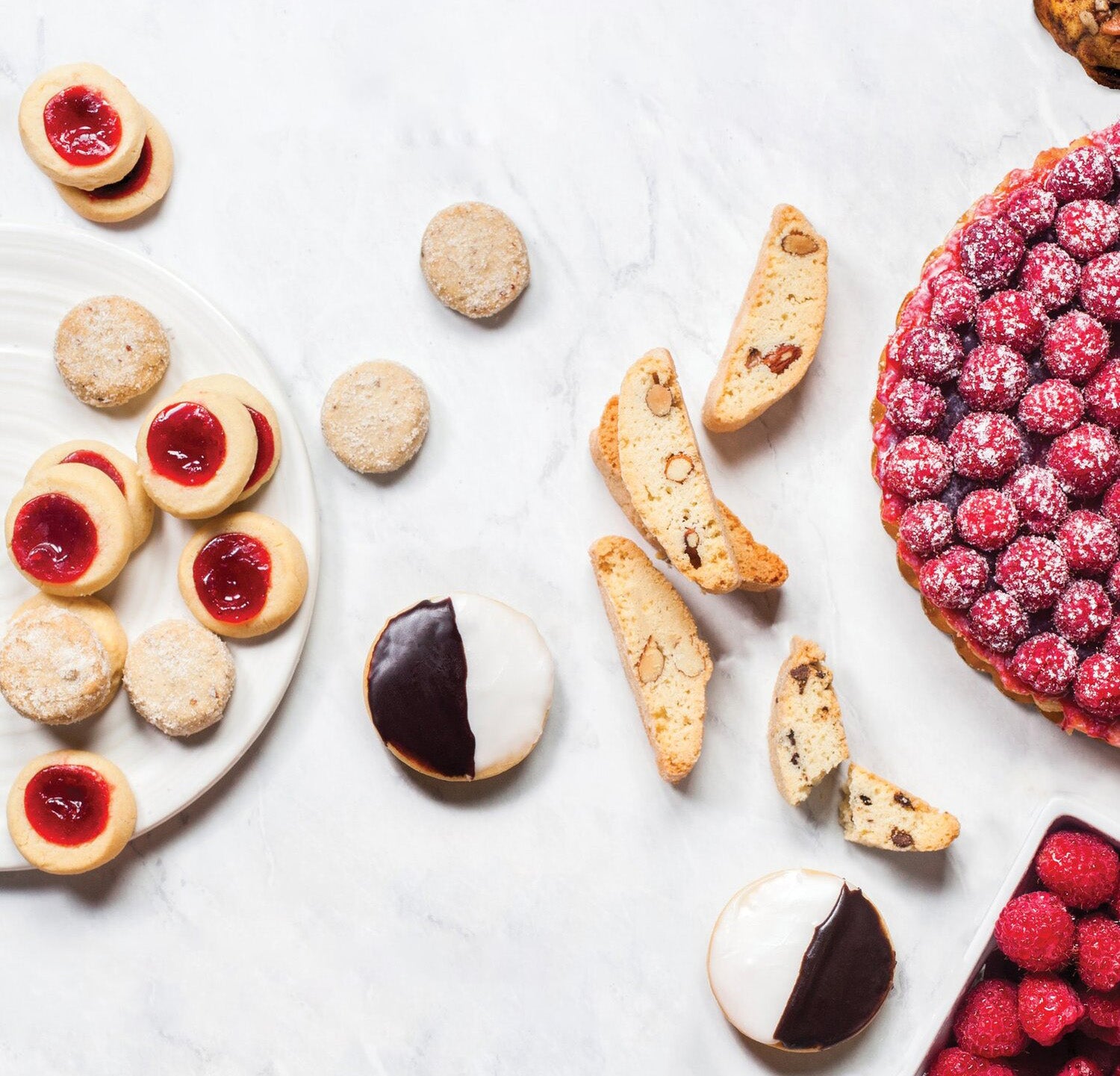 William Greenberg Best Sellers picture of cookies and cakes.