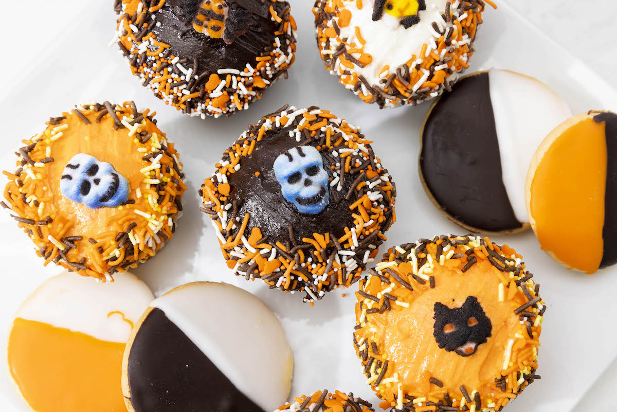 Thanksgiving mixed cookies and cupcakes William Greenberg Desserts