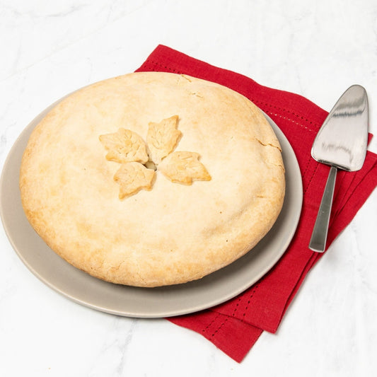 Traditional Double-crust Apple Fruit Pie