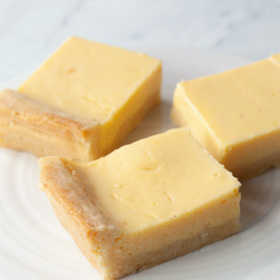 Flourless Lemon Bars