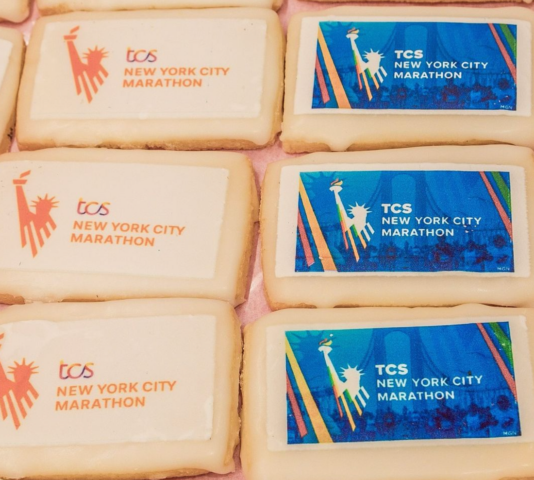 A try of Free shortbread Cookies for NYC Marathon Runners in 2024 from William Greenberg Desserts