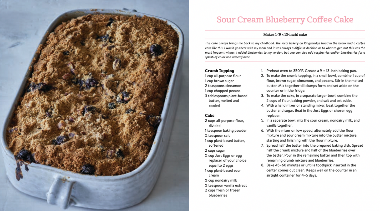 NEW "William Greenberg Desserts Bakes Vegan" Cookbook