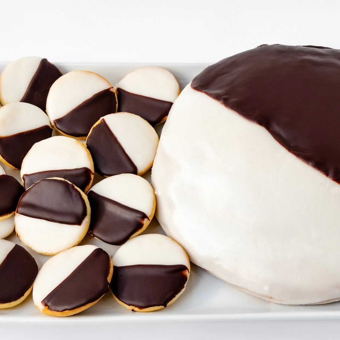 NEW! 9" Black & White Cookie Cake