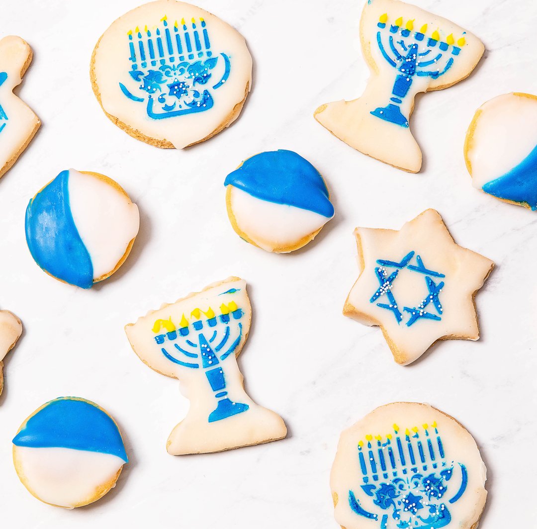 Hanukkah Seasonal Cookies