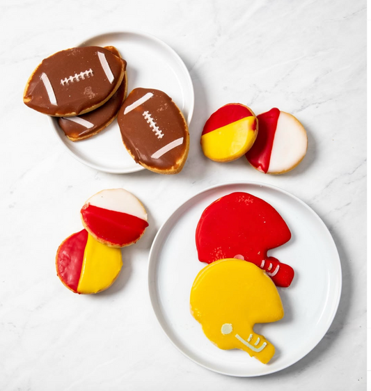 Super Bowl Shortbread Cookies