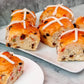 Easter hot cross buns from William Greenberg Desserts
