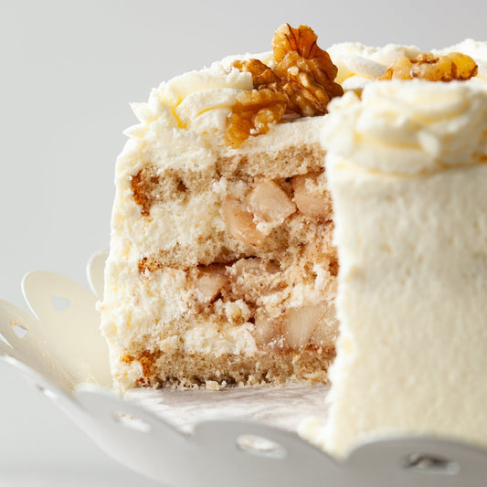 Passover Walnut Cream Cake