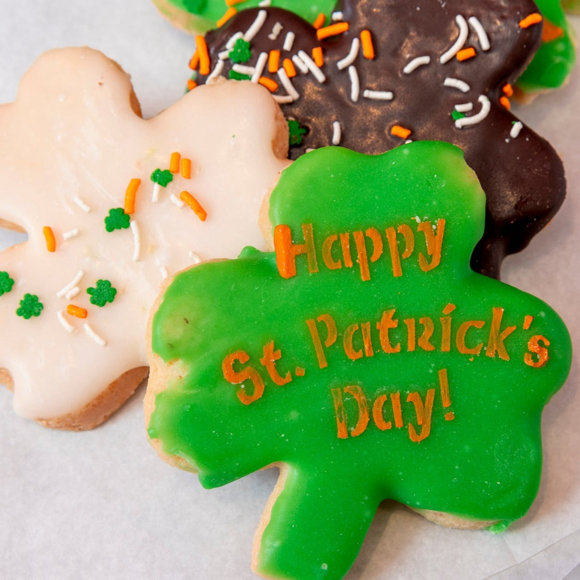 WGD St. Patrick's Day Cookies - Shortbread