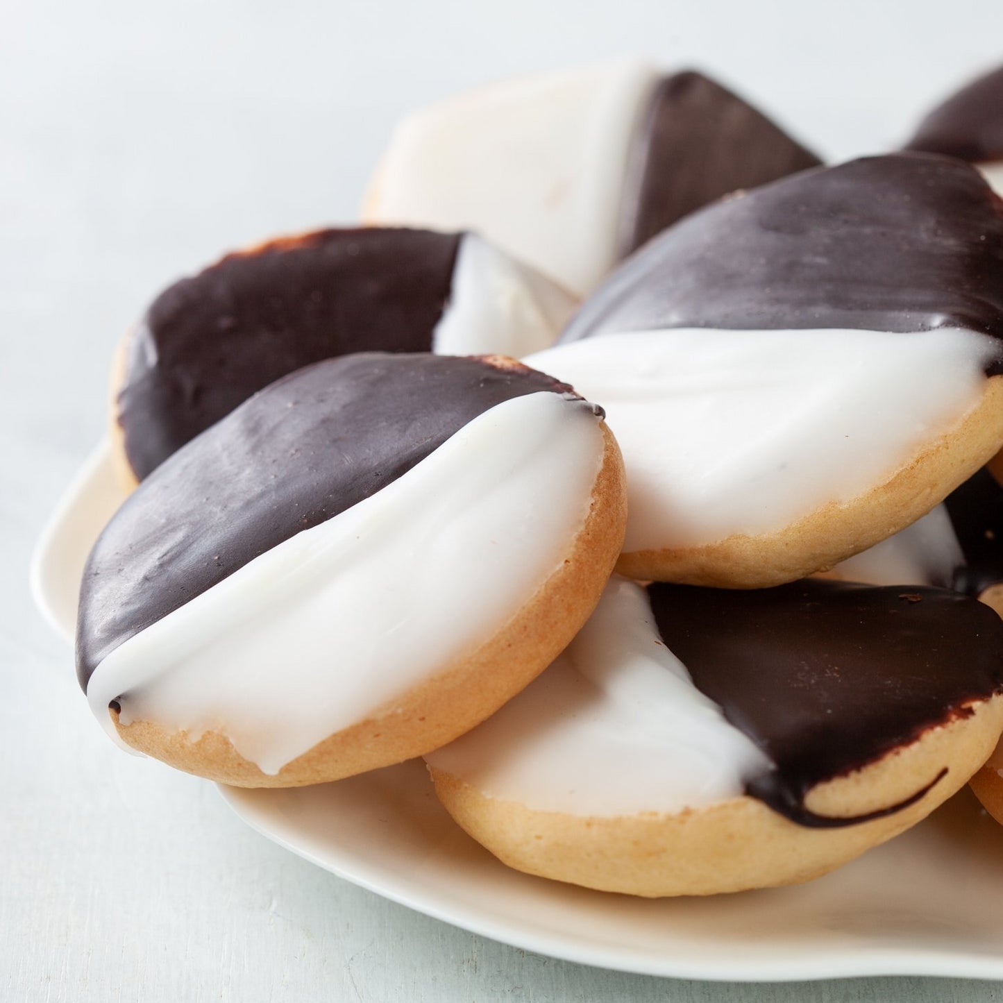 Flourless Black & White Cookies for Passover